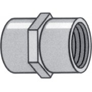1/2" F Thread to 1 1/2" F Female Coupling